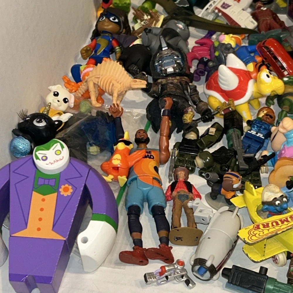 Action Figure Junk Drawer Lot‎ 80s-2000s Figures Vehicles & Accessories